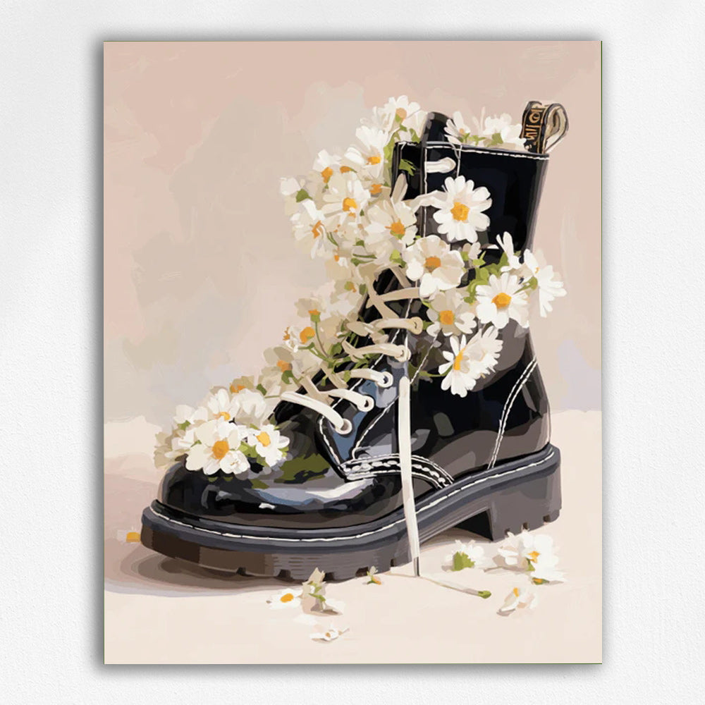 Daisy Drift in Patent Leather