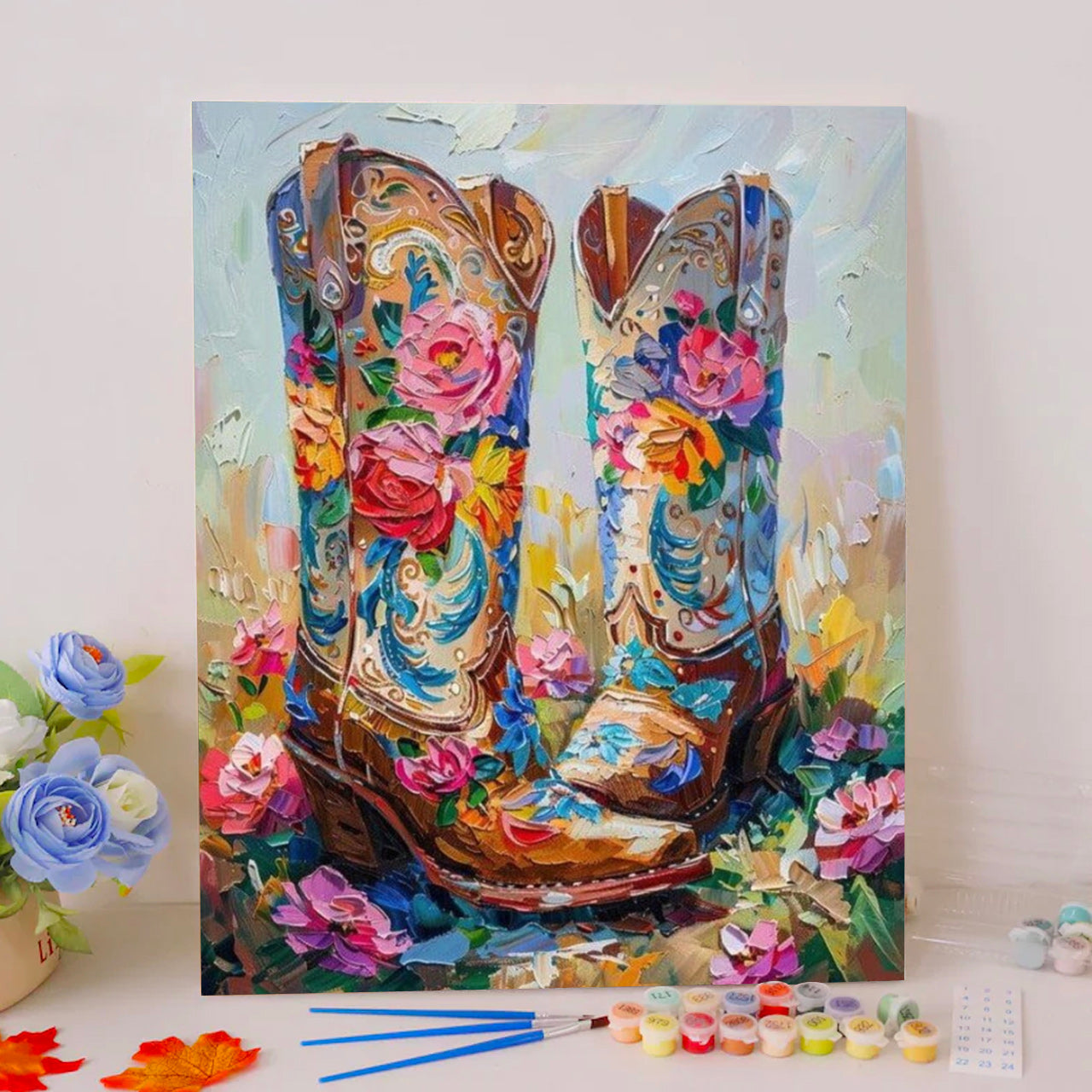 Western Floral Tapestry