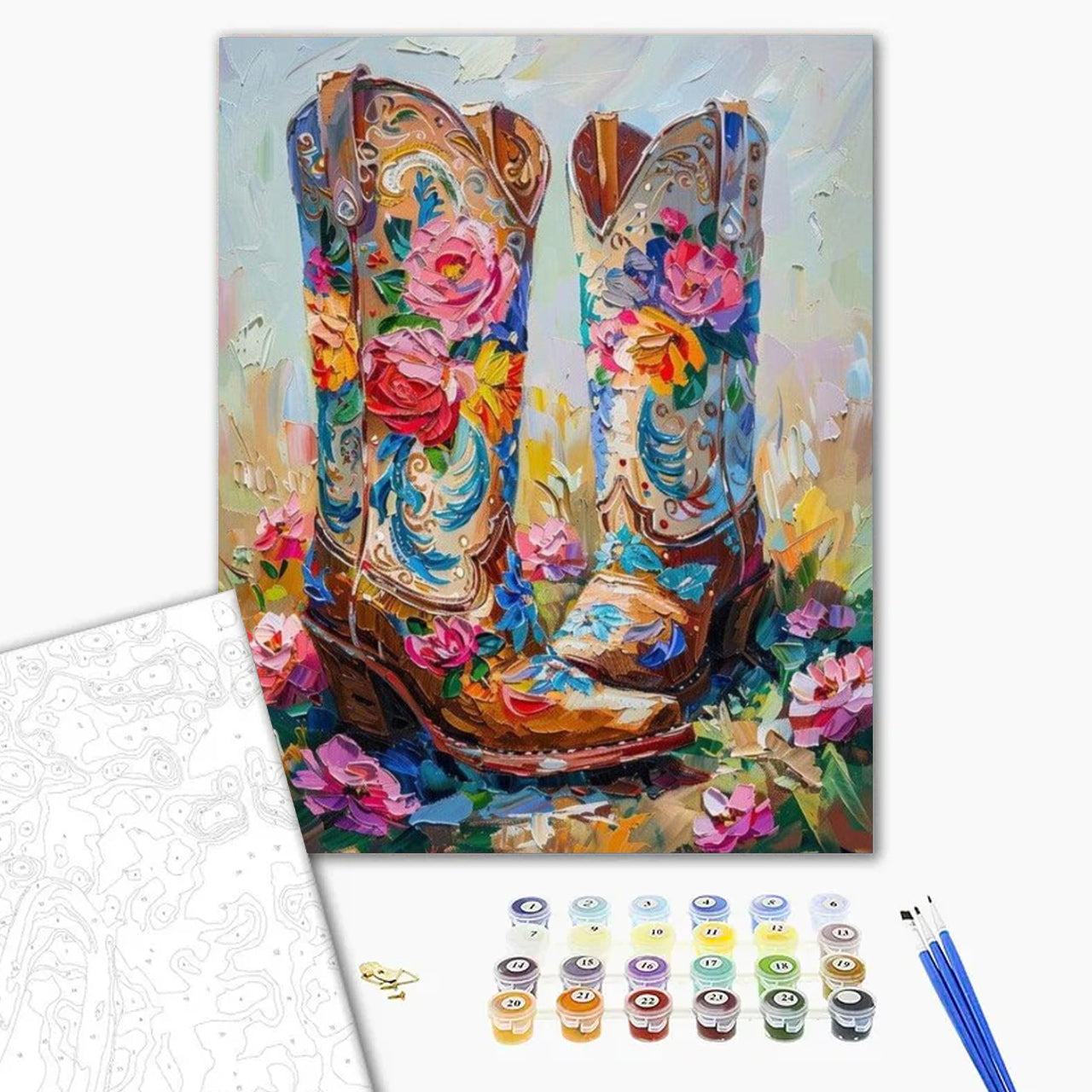 Western Floral Tapestry
