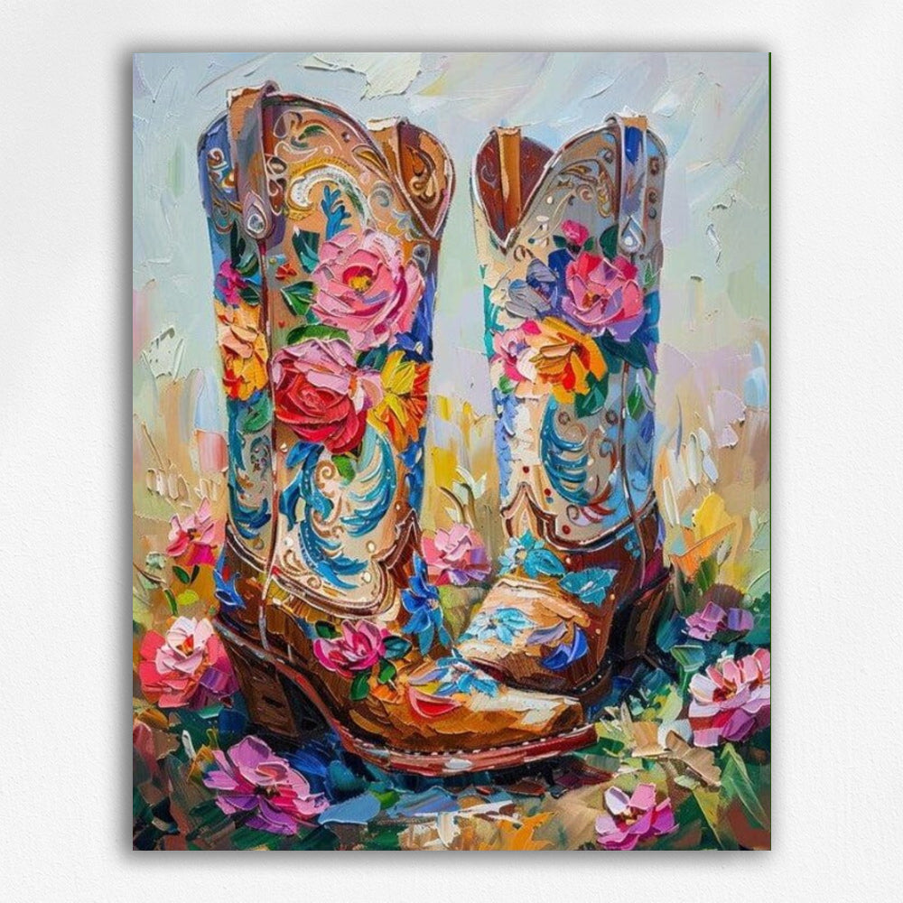 Western Floral Tapestry