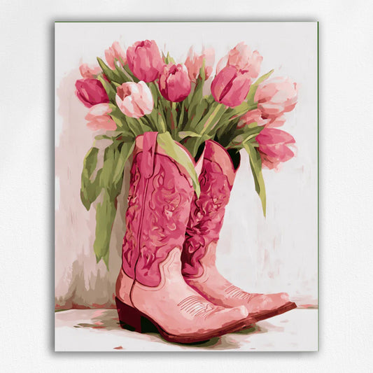 Tulip Blush Cowboy Boots