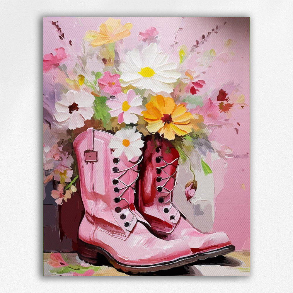 Blush Boot Wildflower Glow