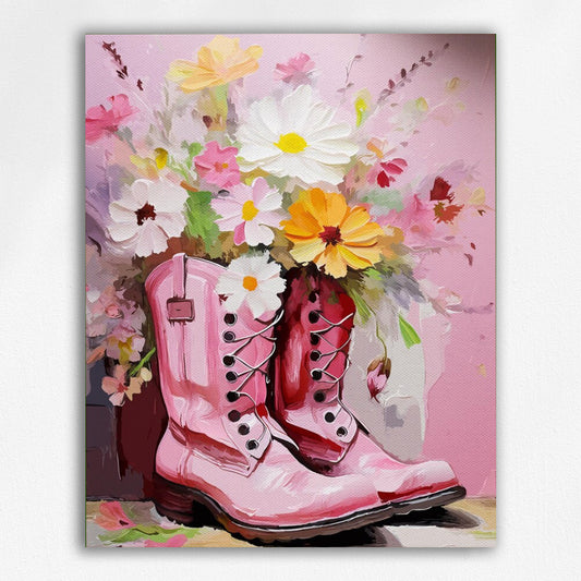 Blush Boot Wildflower Glow