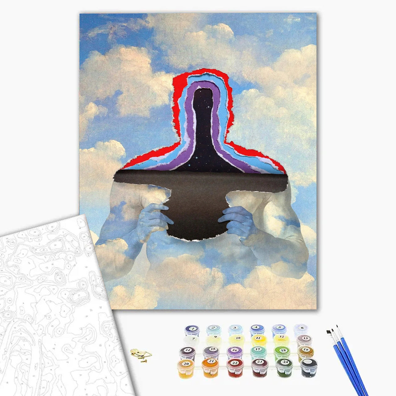Galaxy Within Chest