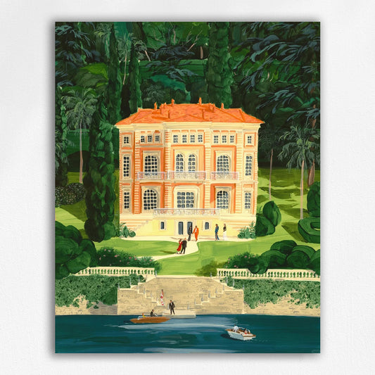 Lakeside French Villa