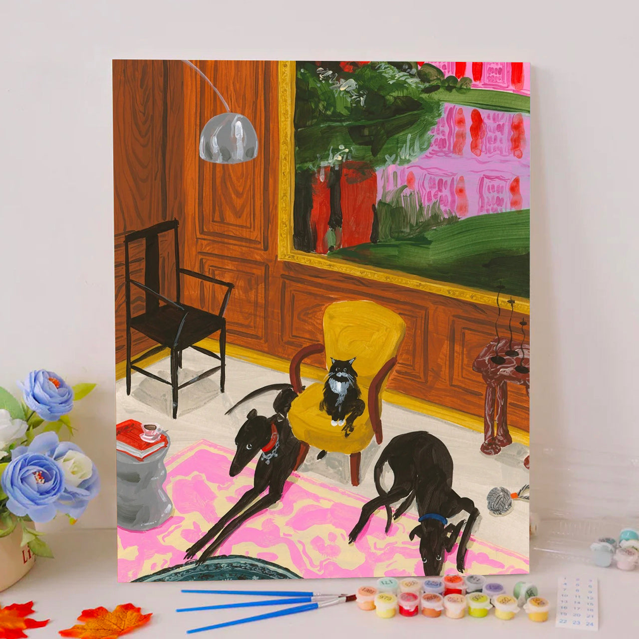 Cats & Greyhounds Indoors