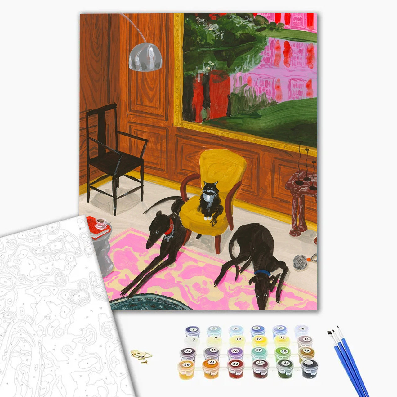 Cats & Greyhounds Indoors