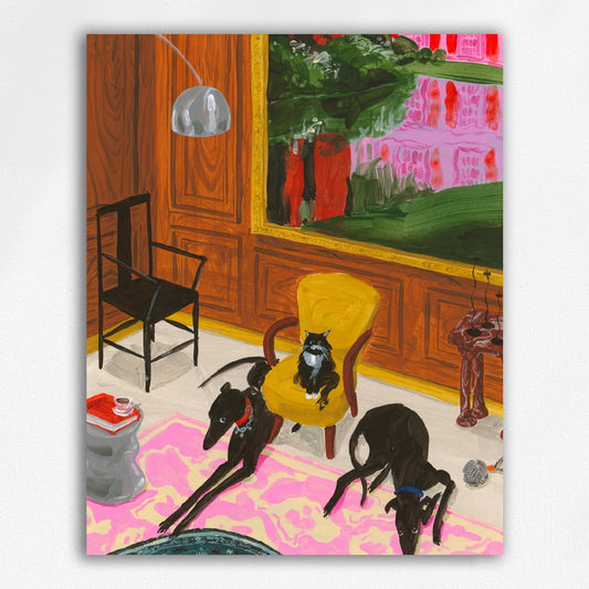 Cats & Greyhounds Indoors