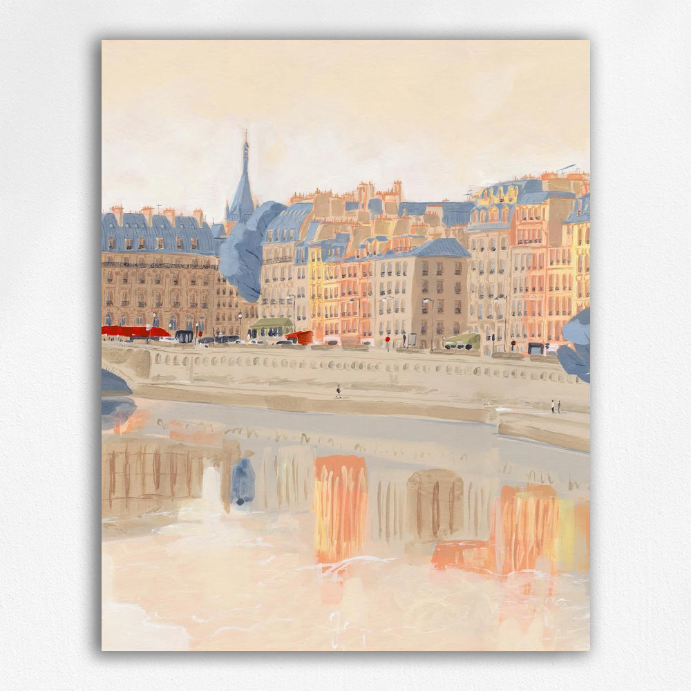 Paris by Seine River