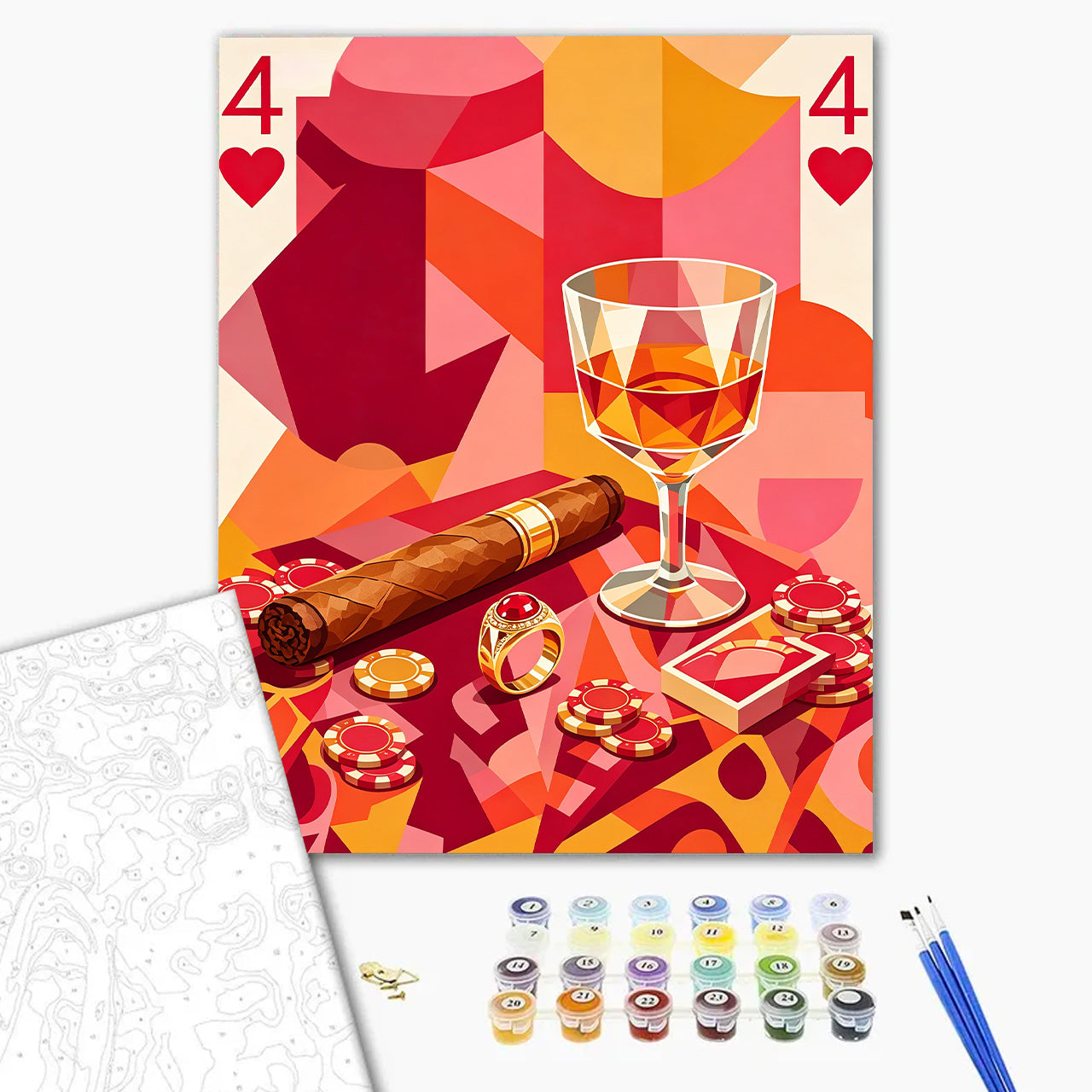 Cigar Four of Hearts
