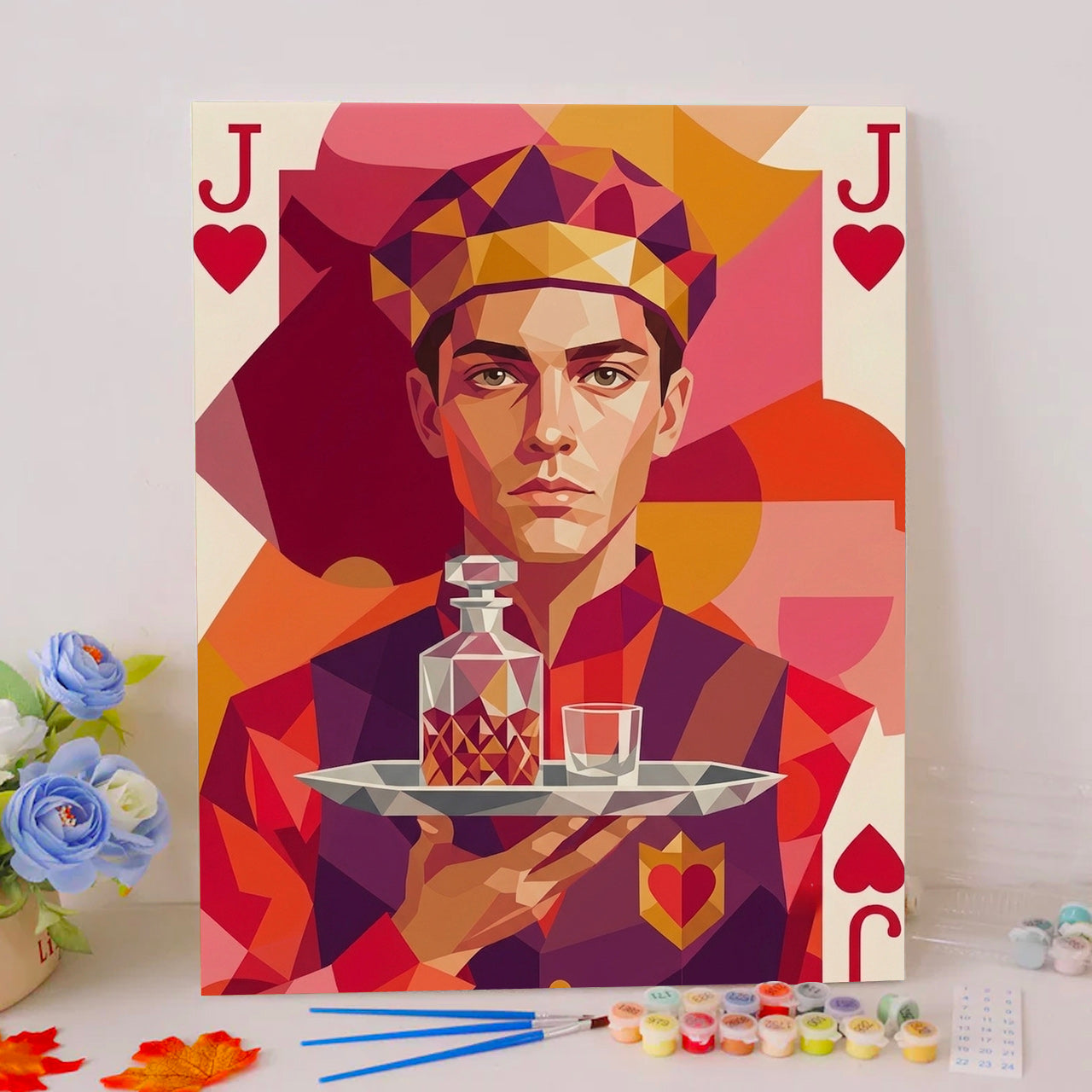 Gilded Attendant Jack of Hearts