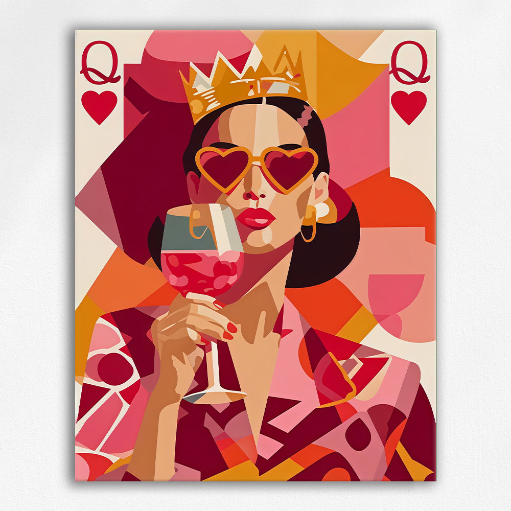 Gilded Crown Queen of Hearts