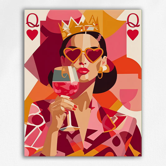 Gilded Crown Queen of Hearts
