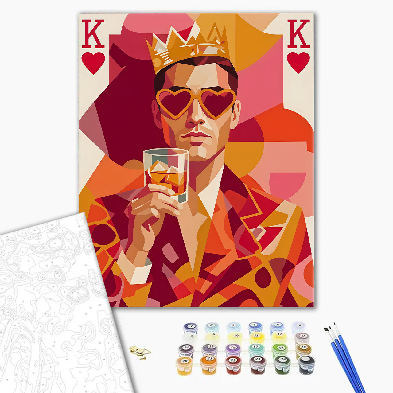 Heart Shades King of Hearts
