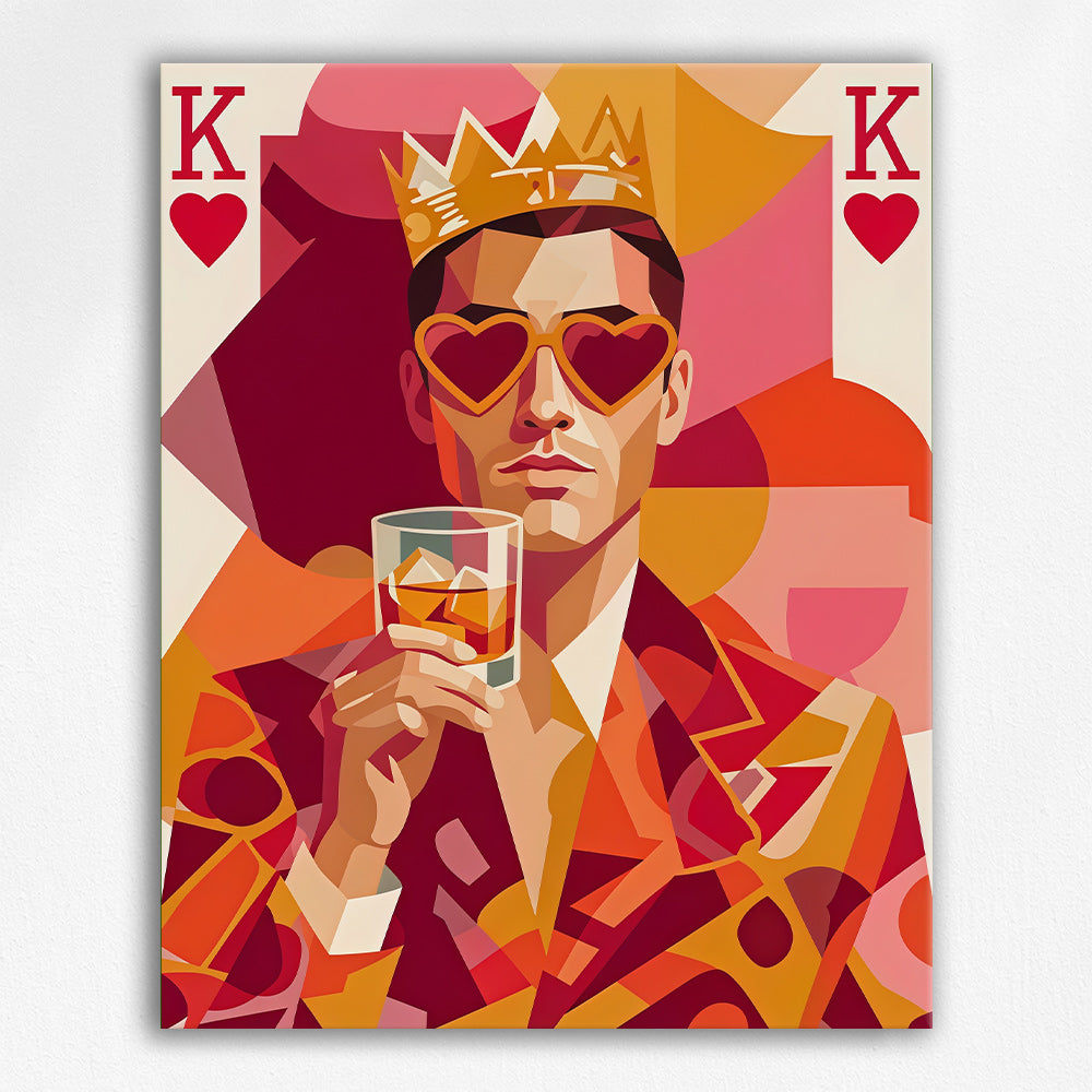 Heart Shades King of Hearts