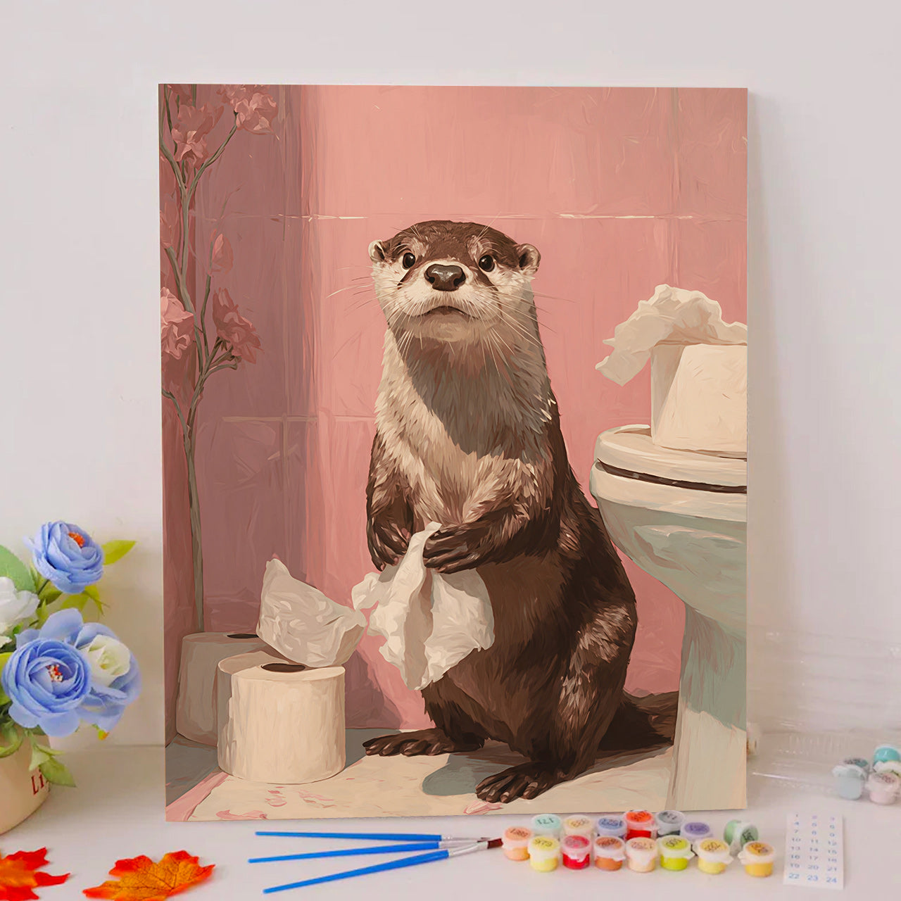 Otter on Loo