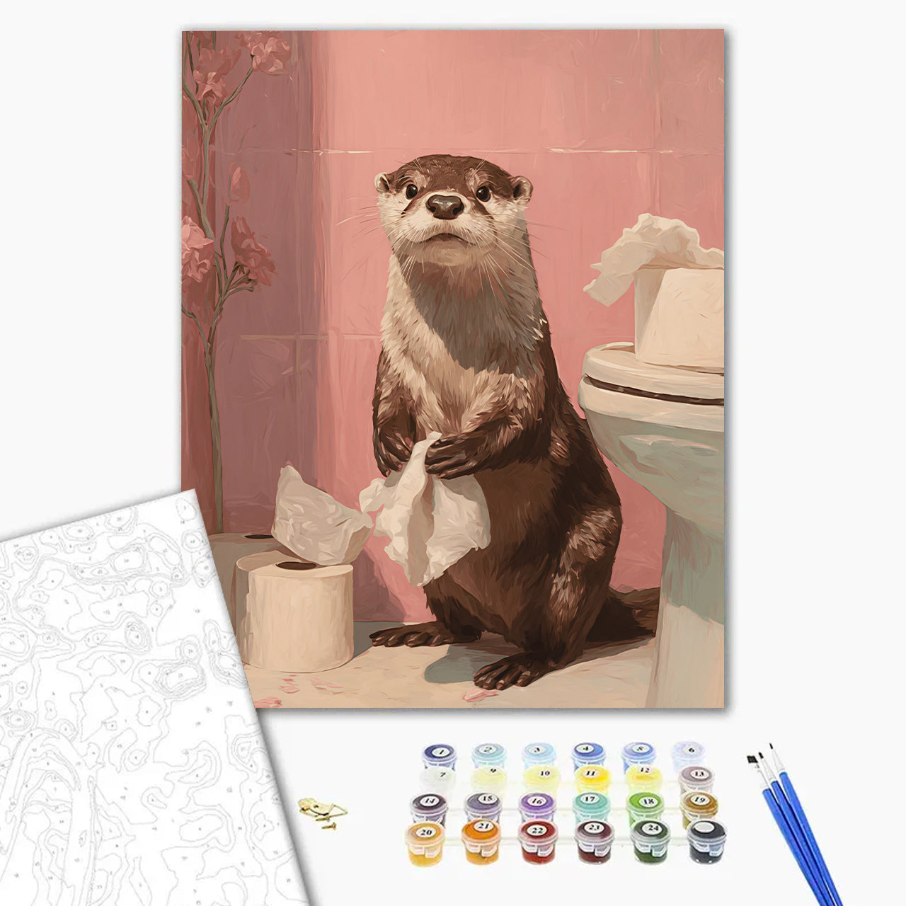 Otter on Loo