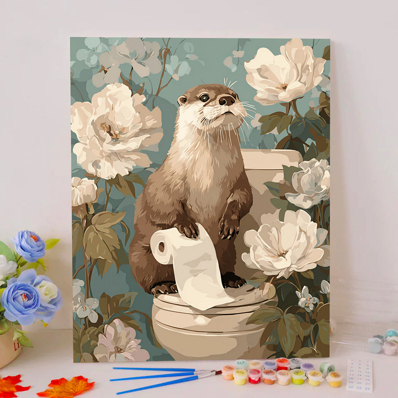 Blooming Bathroom Break