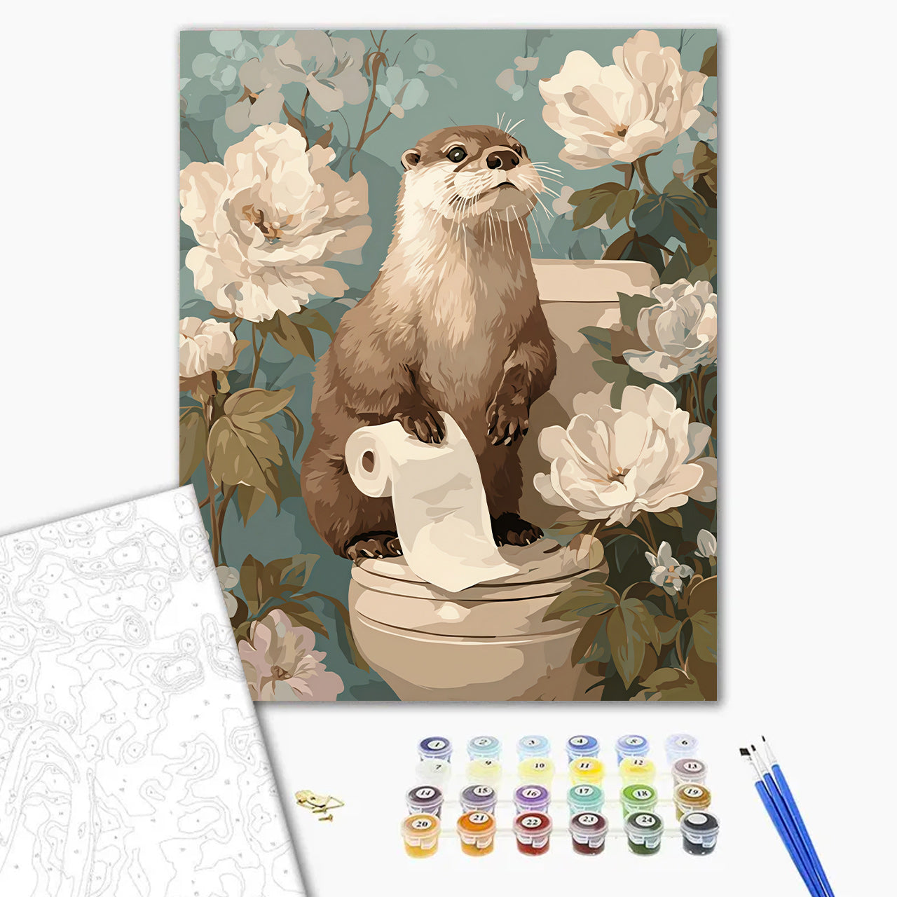 Blooming Bathroom Break