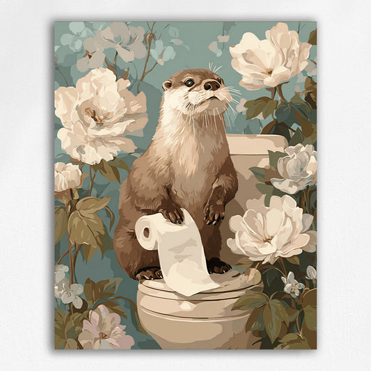 Blooming Bathroom Break