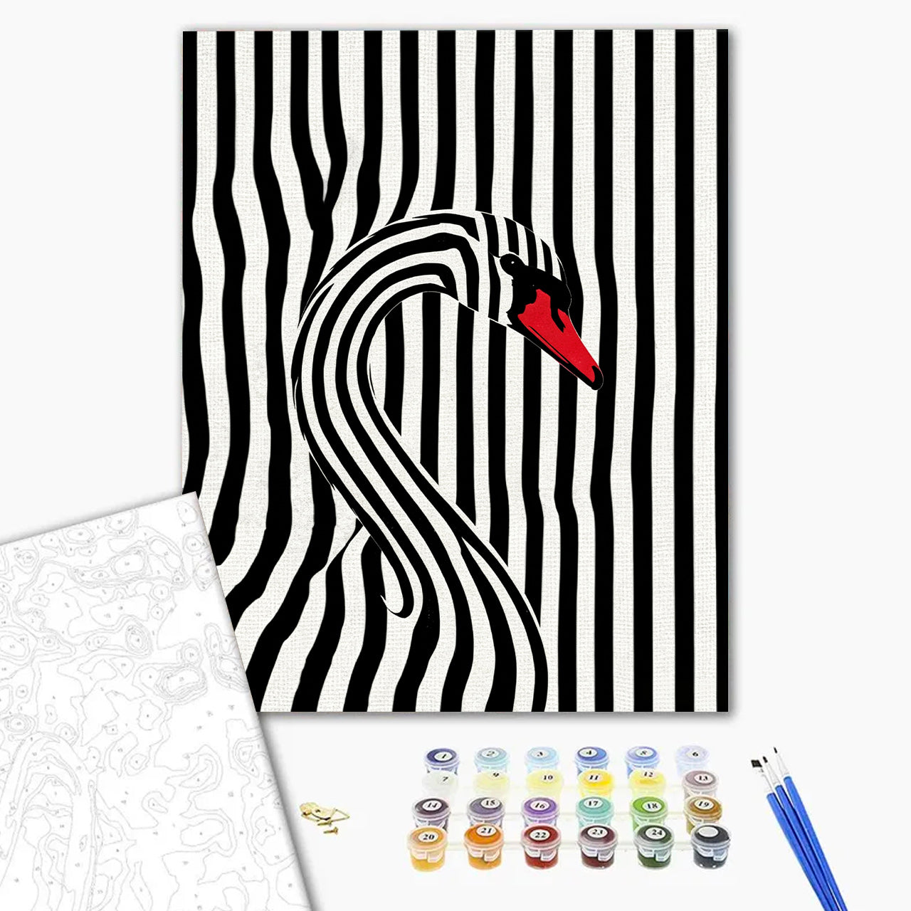 Stripe Swan