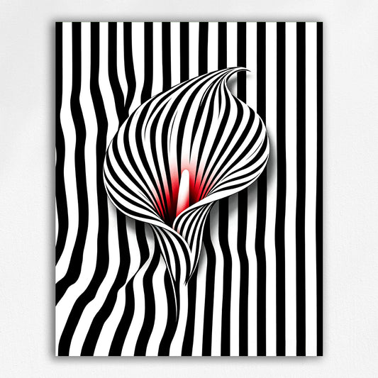 Striped Calla Lily