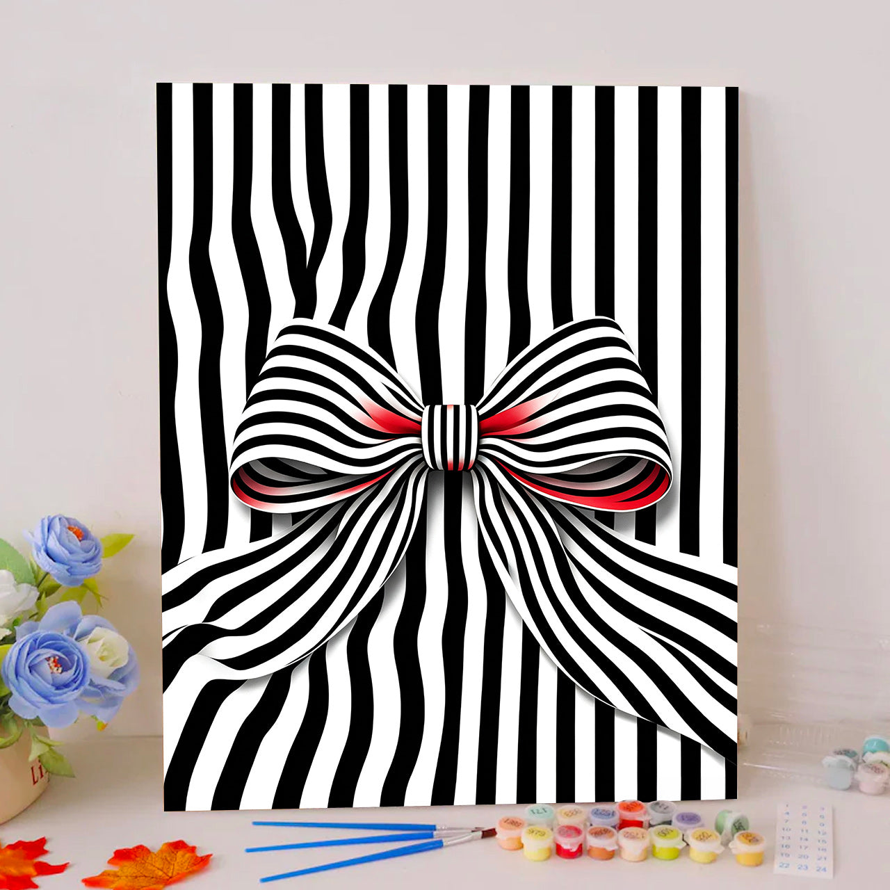 Striped Bow