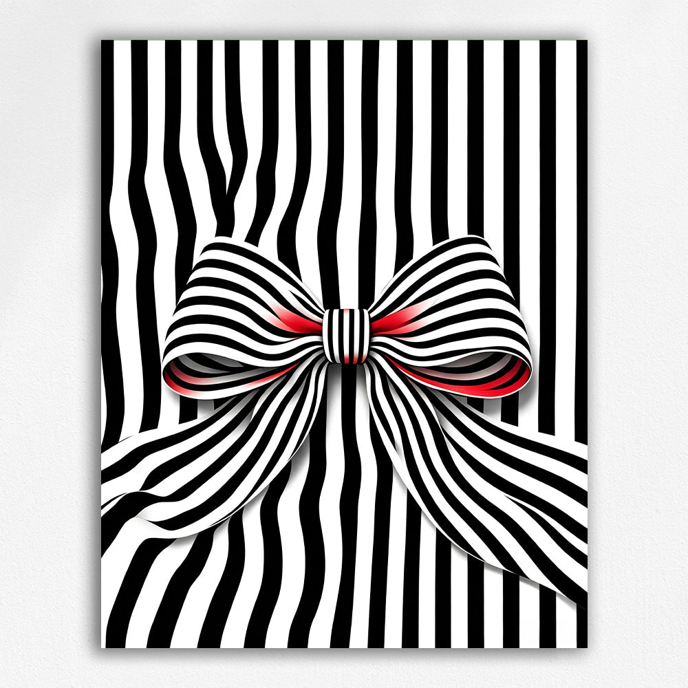 Striped Bow