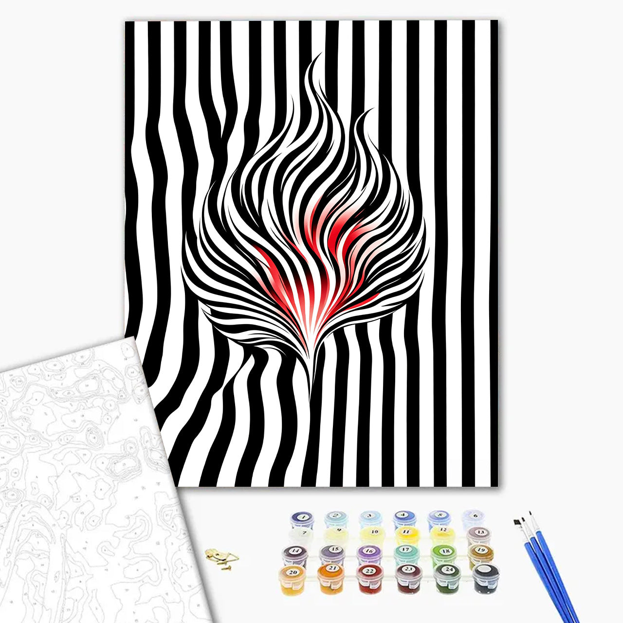 Striped Fire Plume