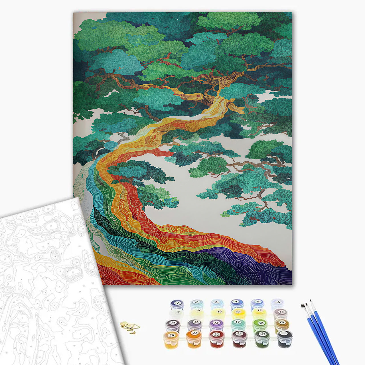 Rainbow Vein Pine