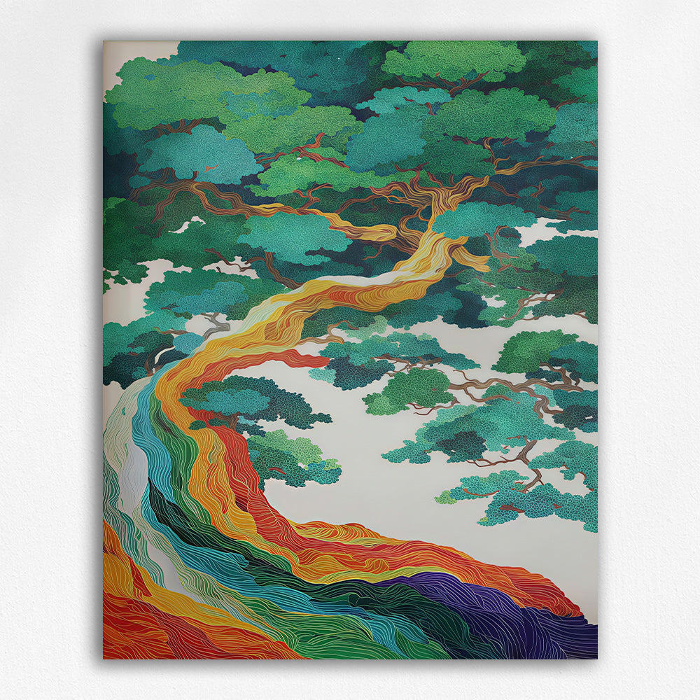 Rainbow Vein Pine
