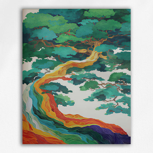 Rainbow Vein Pine