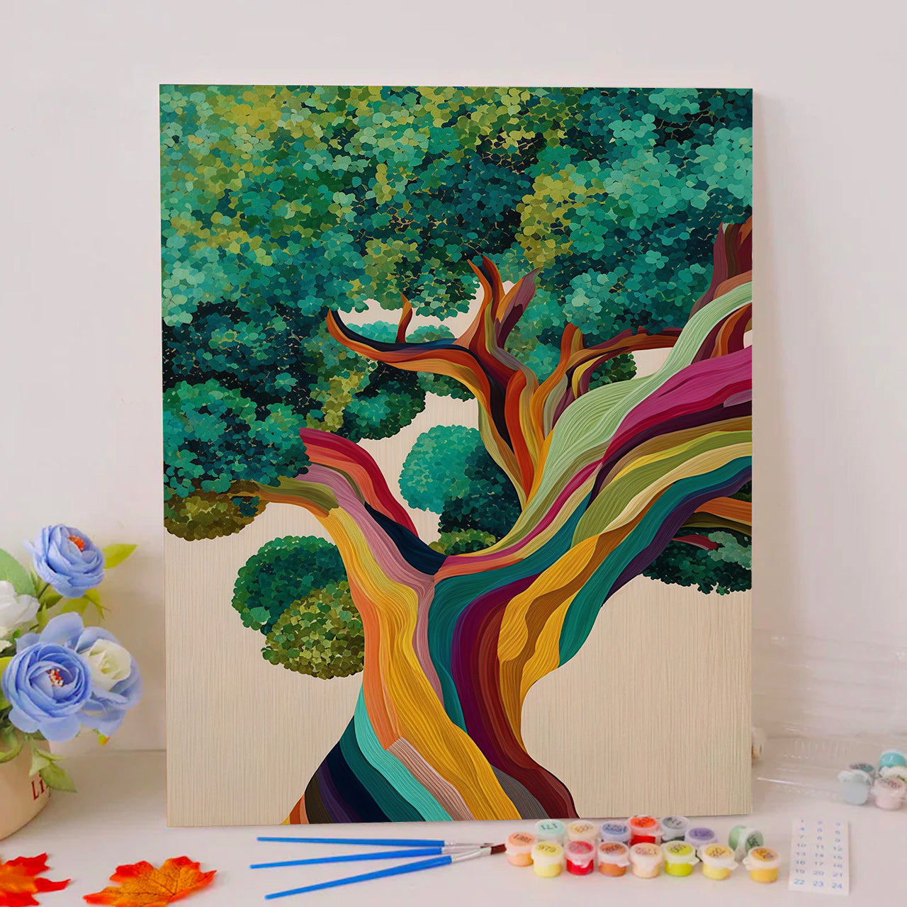 Rainbow Twisted Tree