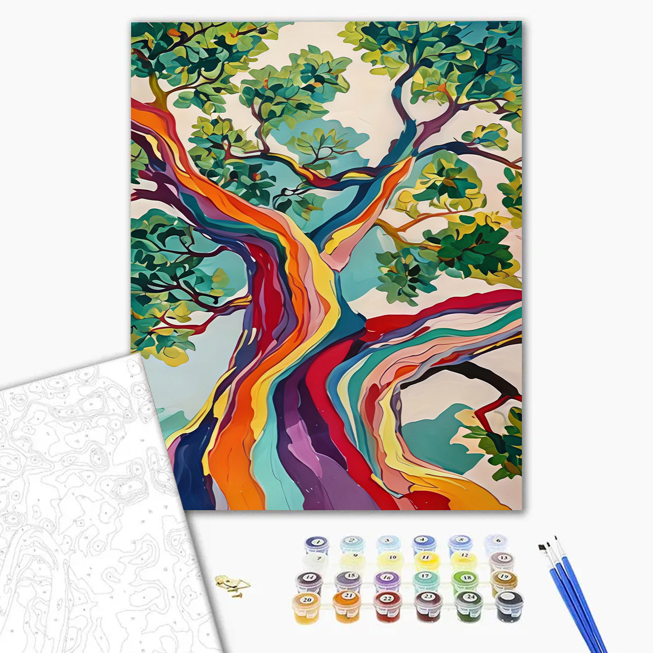 Sunset Hued Ancient Branch