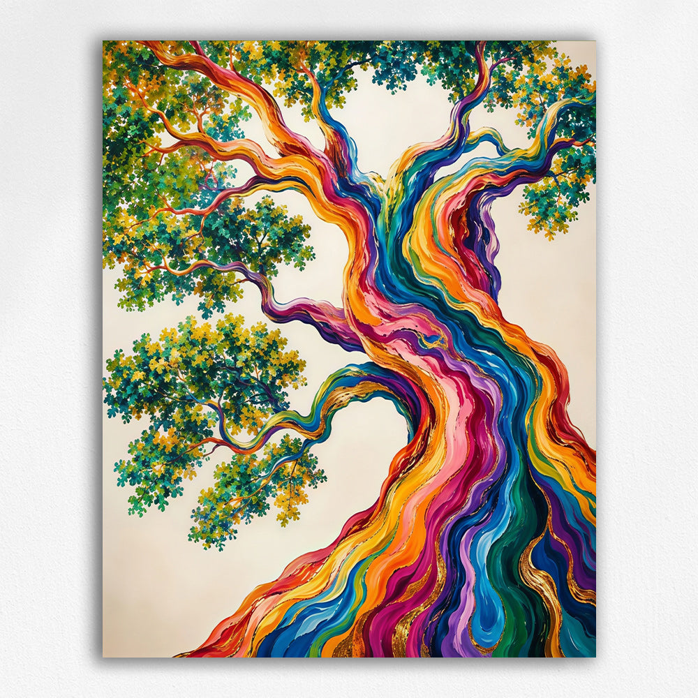 Gilded Rainbow Tree