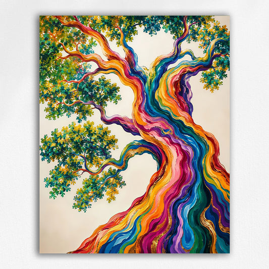 Gilded Rainbow Tree