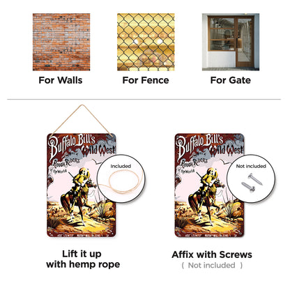 Brave Knight - Metal Tin Sign Paint