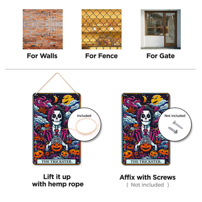 Ghost Garden - Metal Tin Sign Paint