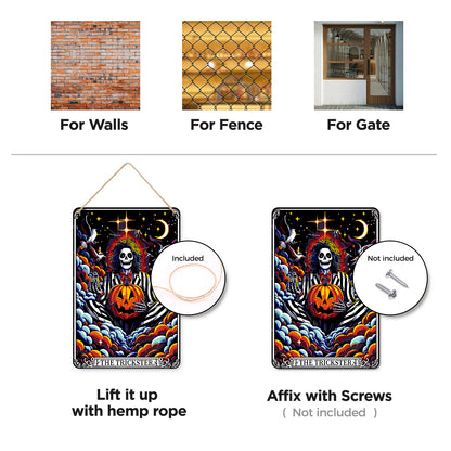 Halloween - Metal Tin Sign Paint