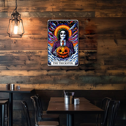 Decoration Egg Ghost - Metal Tin Sign Paint