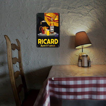 Beer and Beverages - Metal Tin Sign Paint