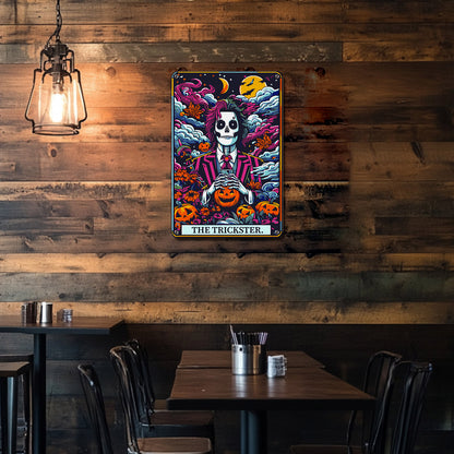 Ghost Garden - Metal Tin Sign Paint