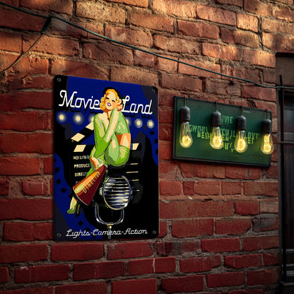 Singer - Metal Tin Sign Paint