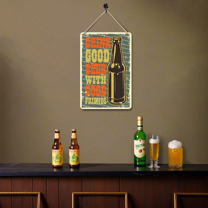 Good Beer - Metal Tin Sign Paint