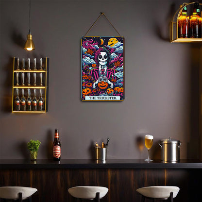 Ghost Garden - Metal Tin Sign Paint