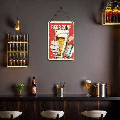 Drink Time - Metal Tin Sign Paint