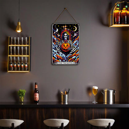 Halloween - Metal Tin Sign Paint