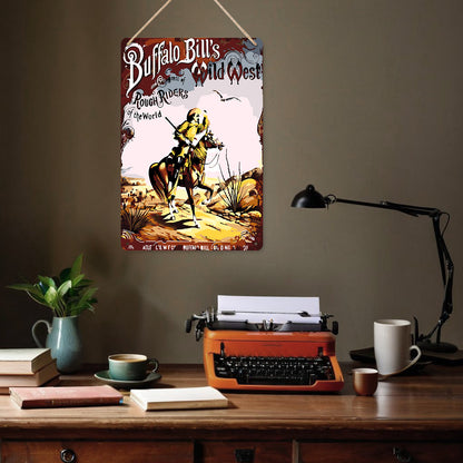 Brave Knight - Metal Tin Sign Paint