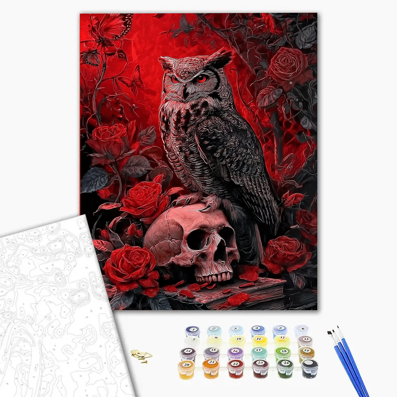 Owl on the Bone Throne