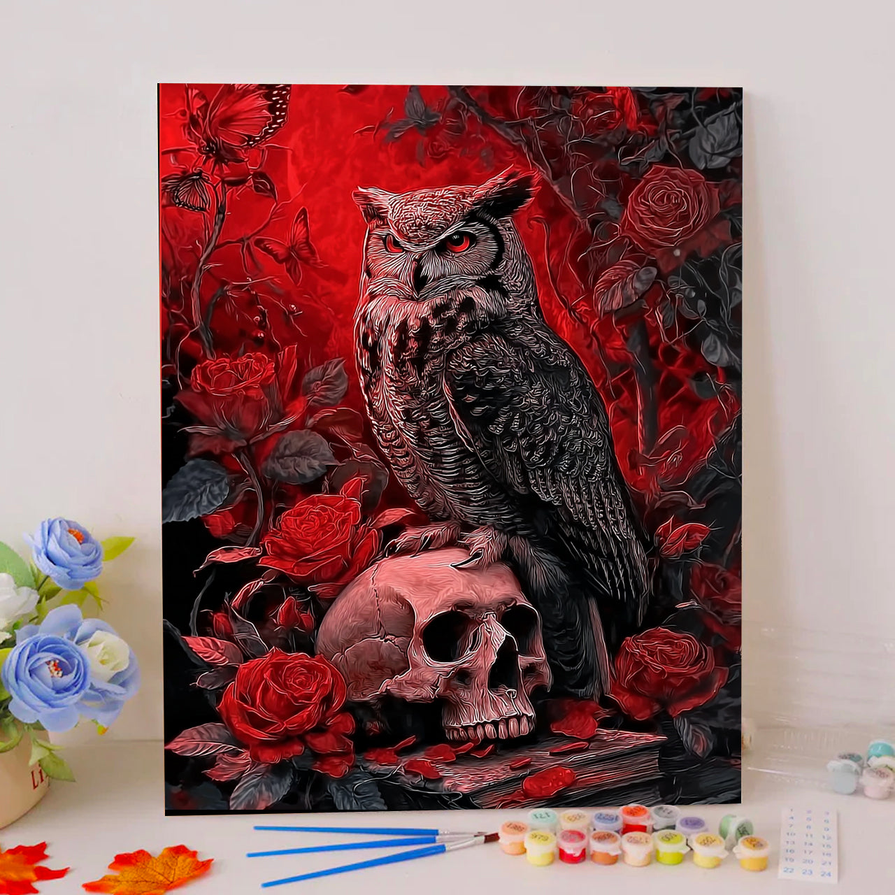 Owl on the Bone Throne